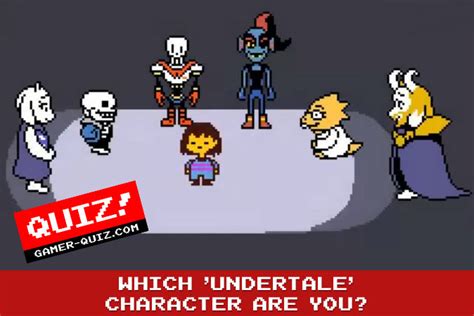 undertale character quiz